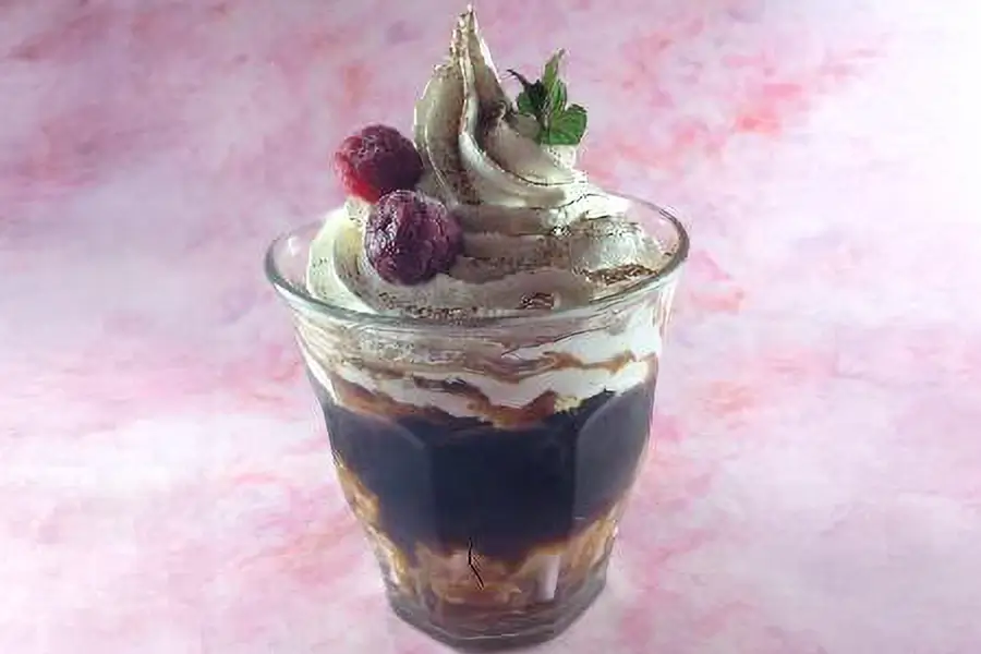 コーヒーゼリーパフェ