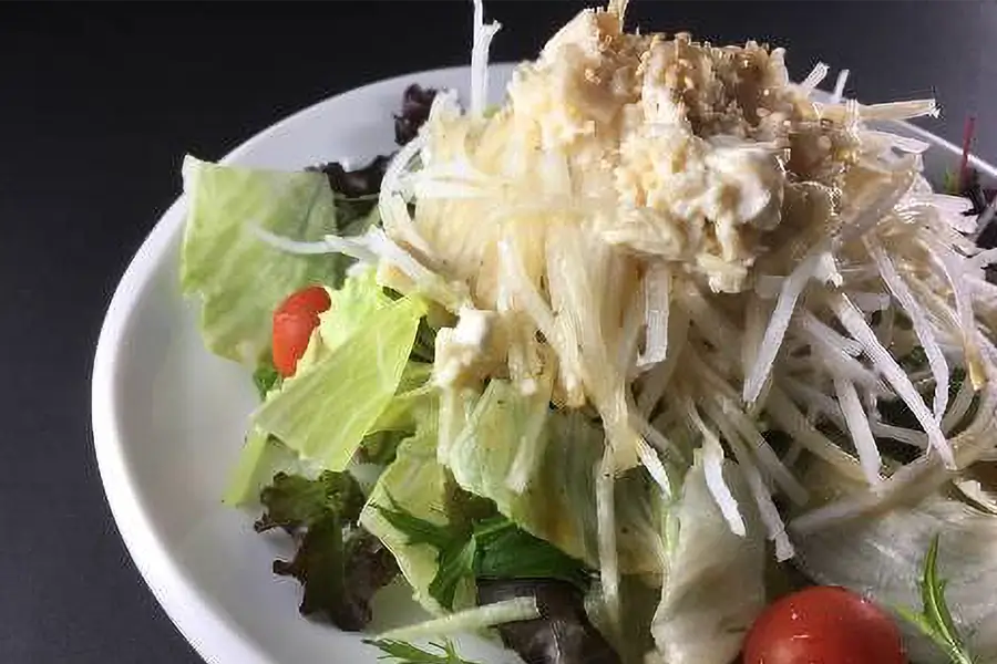 大根と帆立サラダ